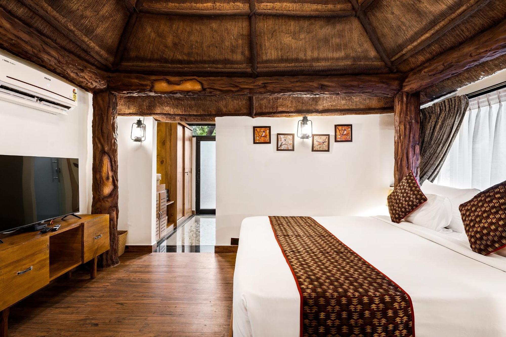 Vijayshree Resort, Hampi Exteriör bild
