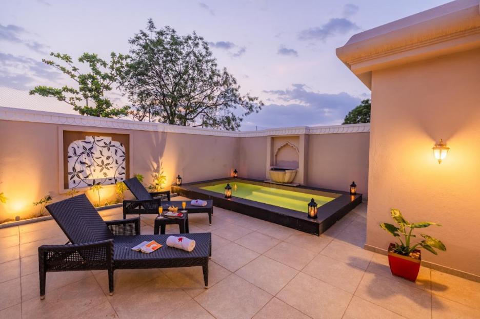 Vijayshree Resort, Hampi Exteriör bild