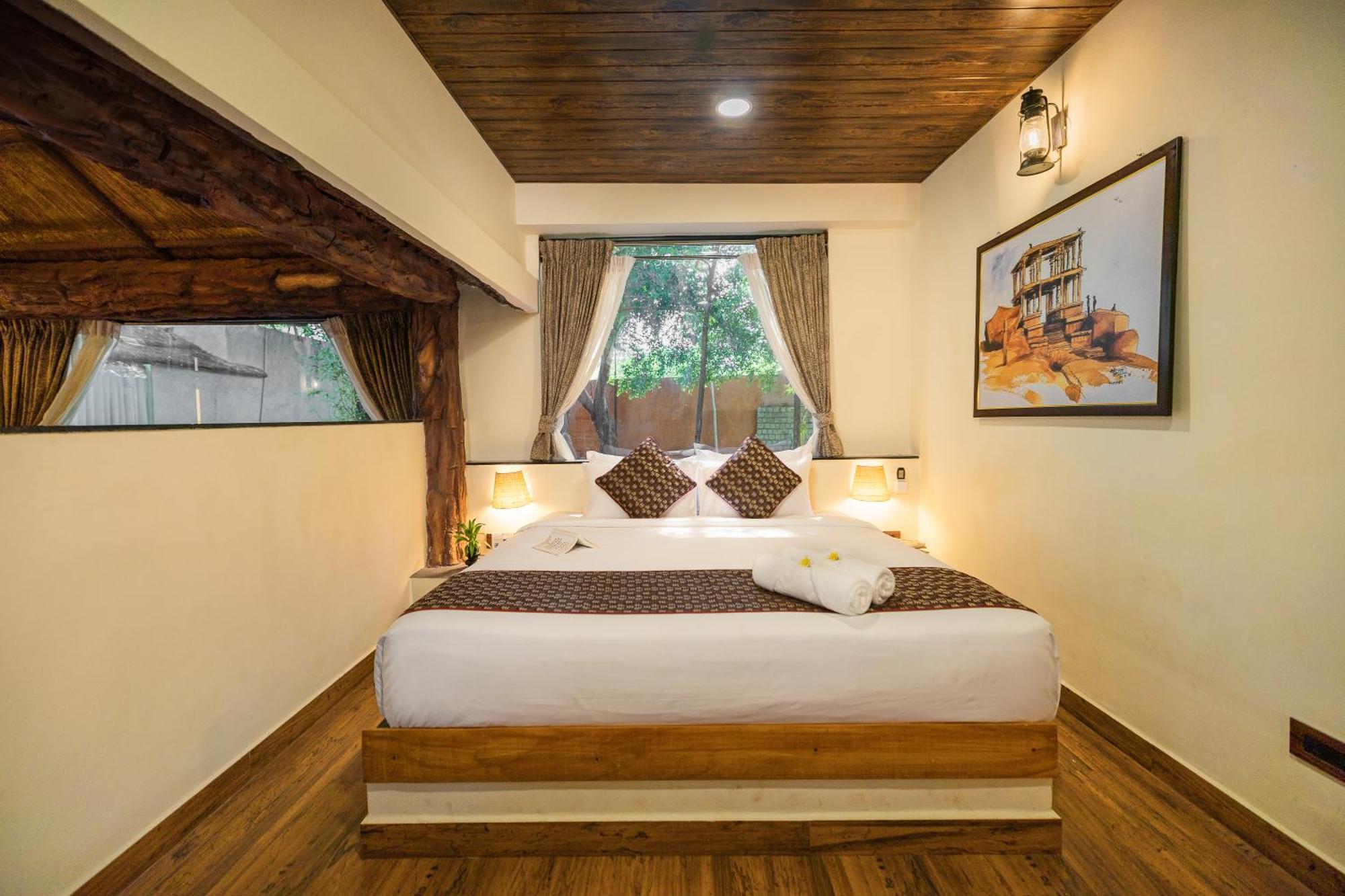 Vijayshree Resort, Hampi Exteriör bild